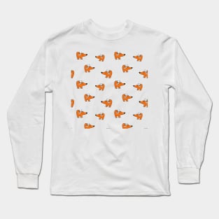 Fox pattern Long Sleeve T-Shirt